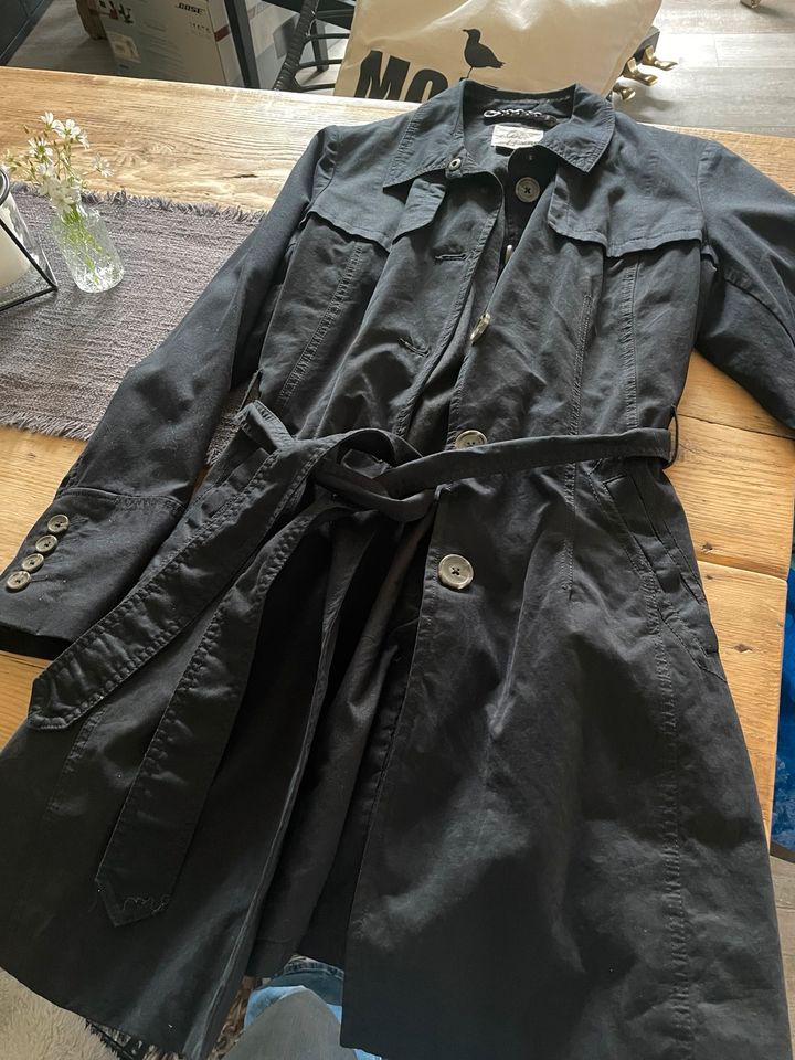 Damen Trenchcoat dunkelblau Navy gr 40/42 streetOne in Nordenholz