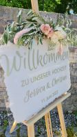 WILLKOMMENSSCHILD HOCHZEIT/ EVENT/ TAUFE/ GEBURTSTAG personalisie Neuhausen-Nymphenburg - Neuhausen Vorschau