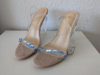 Pumps transparent Gr.38 Frozen Elsa Spirit Dress Cosplay Rheinland-Pfalz - Weilerbach Vorschau