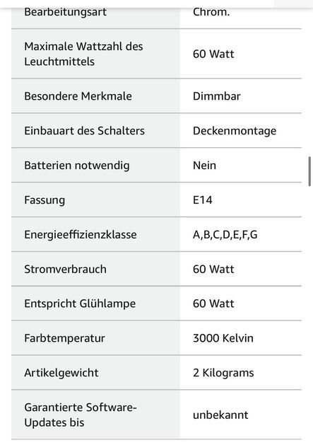 Kronleuchter schwarz - silber in Paderborn