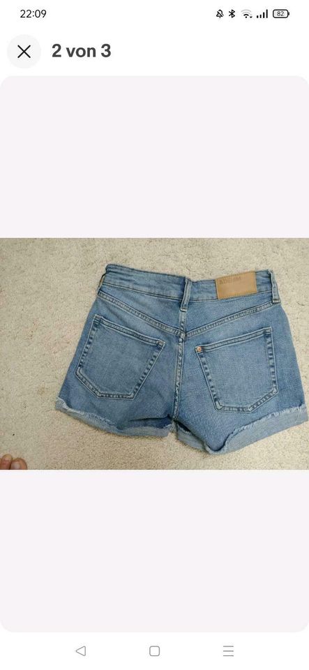 H&M Jeansshorts Shorts Kurze Hose Gr.32 oder 158 in Monzingen