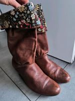 Görtz Stiefel Blumenfutter Lederstiefel hoch Gr. 40 Berlin - Köpenick Vorschau