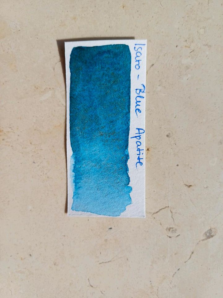 Blue Apatite Isaro Aquarellfarben glitzernd halbes Näpfchen in Oberndorf am Neckar