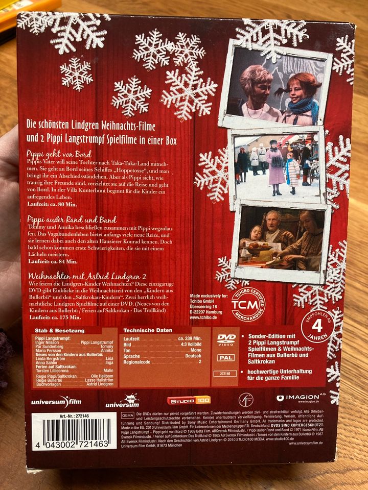 Astrid Lindgren Weihnachtsedition Vol.2 DVD Set Pippi Langstrumpf in Speyer