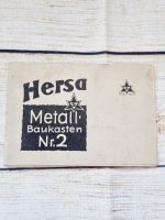 Alte Anleitung Baukasten Hersa Metall- Baukasten Nr.2 Sachsen - Olbernhau Vorschau