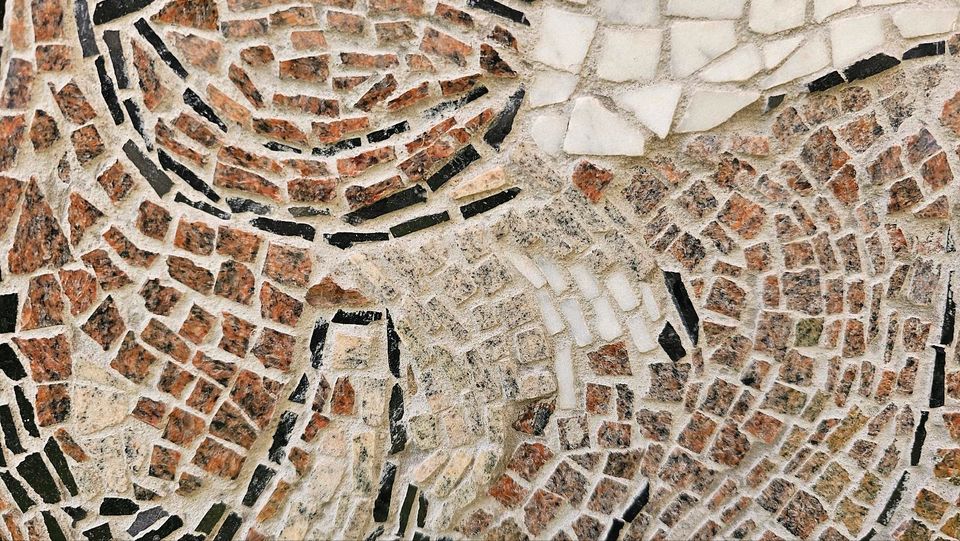 Mosaik Bild Marmor Pferd Wandbild in Kyritz