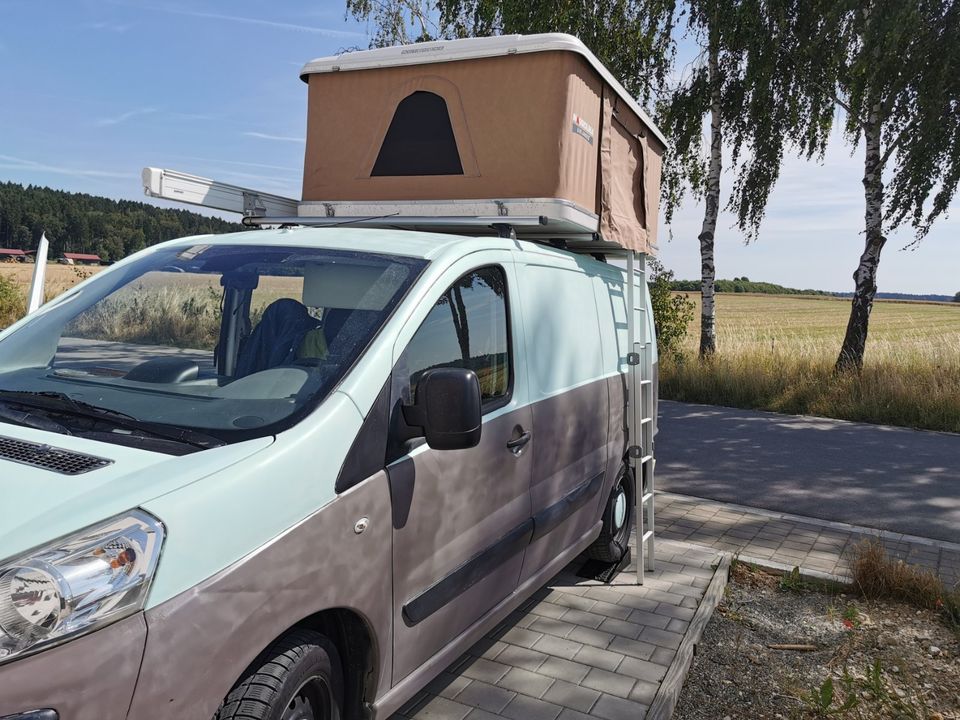 Minimalistischer Camper Peugeot für kleine Familie TÜV neu in Markt Indersdorf