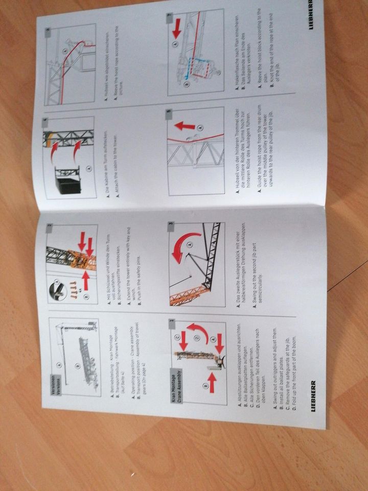 Liebherr Modell Kran 81K 1 in Osterode am Harz