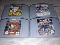 4xNintendo 64 Spiele * Pokemon * Glover * WCW/ nWo * Supercross * Rheinland-Pfalz - Lauterecken Vorschau