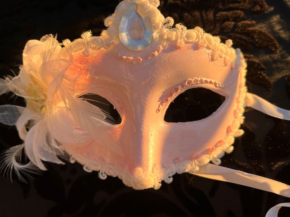 Venezianische Maske, Halbmaske, Venedig, Karneval, Kostüm, in Neuerkirch