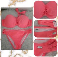 Buffalo Bügel-Bandeau-Bikini mit Flecht-Detail ,38 E,hummer Nordrhein-Westfalen - Remscheid Vorschau