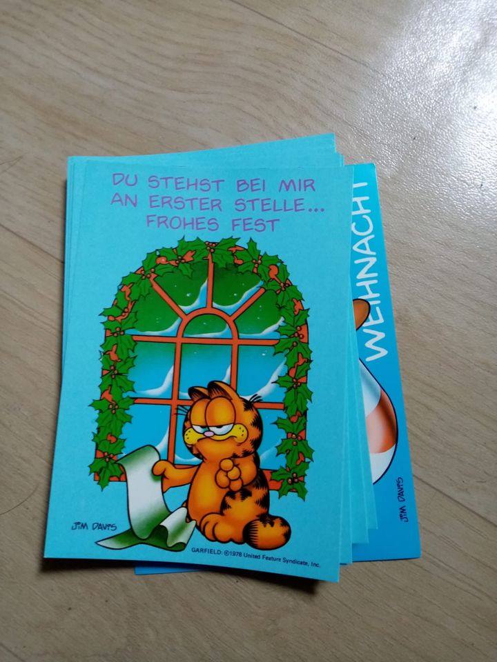 Garfield Postkarten 215stück Restposten in Essen