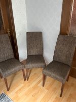 Esszimmerstühle 3x aus Massivholz-Nussbaum Hessen - Erbach Vorschau