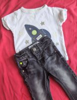 Next megacooles Set Jeans Shirt  Rakete Stern star 62/68 3-6 M. Bayern - Bayreuth Vorschau