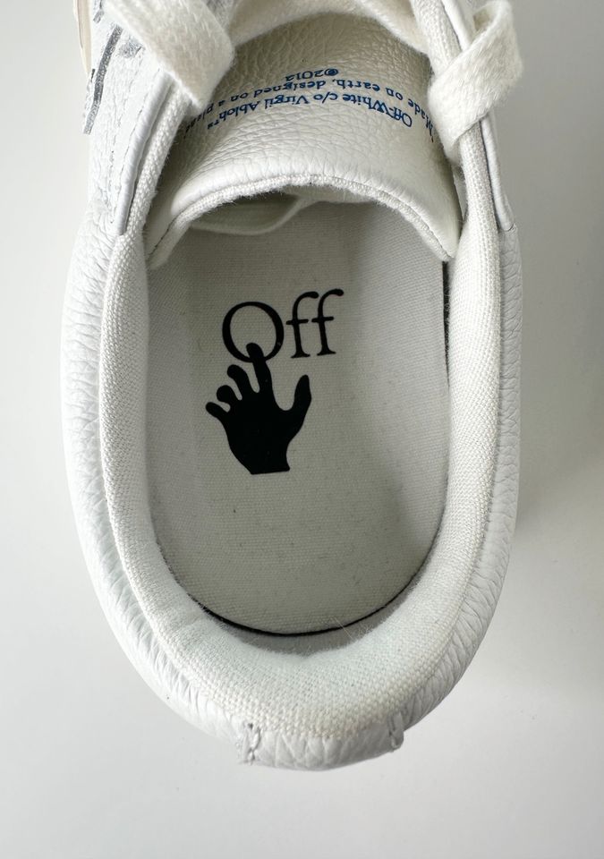 OFF-WHITE Herren Sneaker Gr. 42 weiß Logo in Krefeld