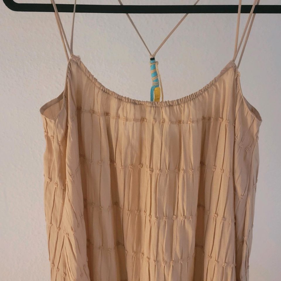 Zara Maxi Kleid NEU und ungetragen 36/S Farbe beige in Oberhausen