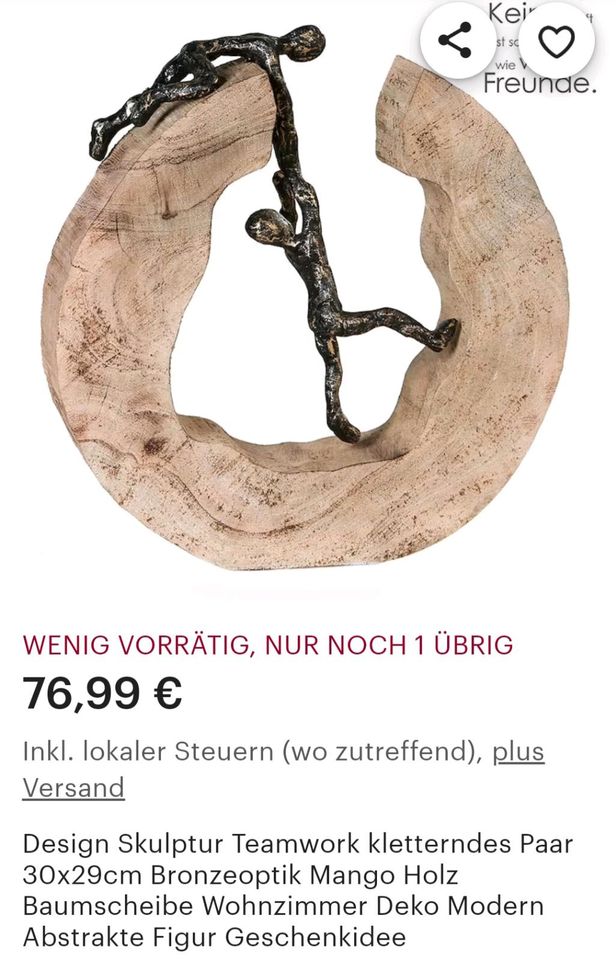Holz Skulptur in Siegen