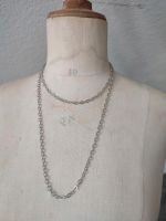 925 Silber lange Kette 100cm Echtsilber Halskette Damen Sterling Hessen - Groß-Gerau Vorschau