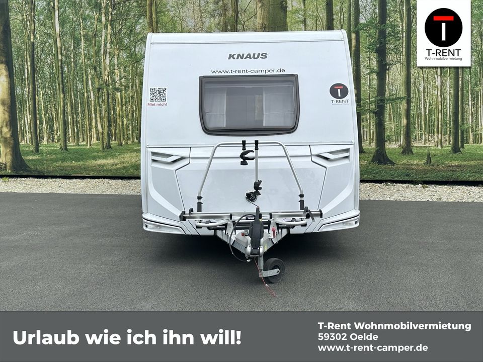 Kompakter Wohnwagen zu vermieten für 2-4 Personen Klima Mover in Oelde