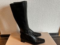 Neu schicke Ara hohe Stiefel Gr 41 XS Schaft Leder schwarz Cowboy Bayern - Erlenbach am Main  Vorschau