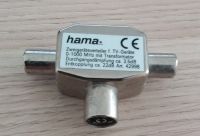 2 Way Splitter 0-1000 MHz Metall für TV Hama Sachsen - Riesa Vorschau