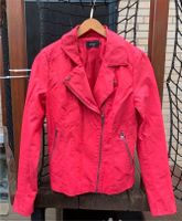 Kunstleder Lederjacke rot von Only Größe 34 Bremen - Walle Vorschau