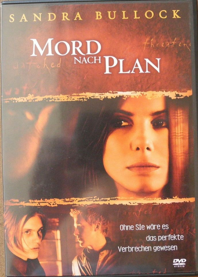 Mord nach Plan, DVD mit Sandra Bullock, Ryan Gosling, Ben Chaplin in Schwarzach am Main