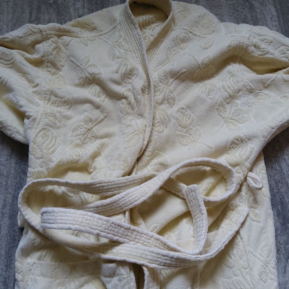 Bademantel L Damen  beige in Gößnitz