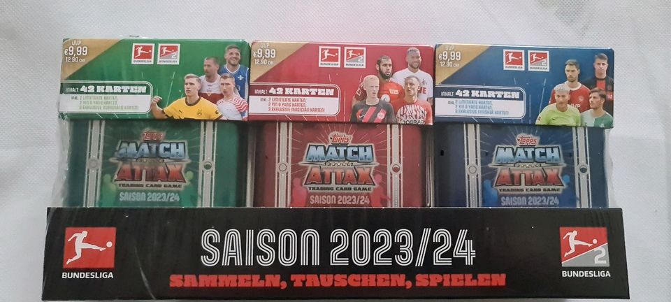 Topps Bundesliga Match Attax 2023 / 2024 Saison Trading Fussball in Parthenstein (bei Grimma)
