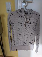 Naketano Hoodie Pullover S 36 beige Vögelchen Kr. München - Großhelfendorf Vorschau