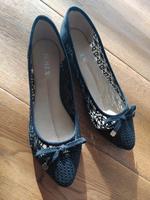 Jumex Ballerinas / schwarz/ Spitze/ Gr. 38 Bayern - Röhrnbach Vorschau