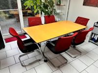 6 hochwertige Stühle Büro Sedus Netwin schwarz rot Nordrhein-Westfalen - Wiehl Vorschau