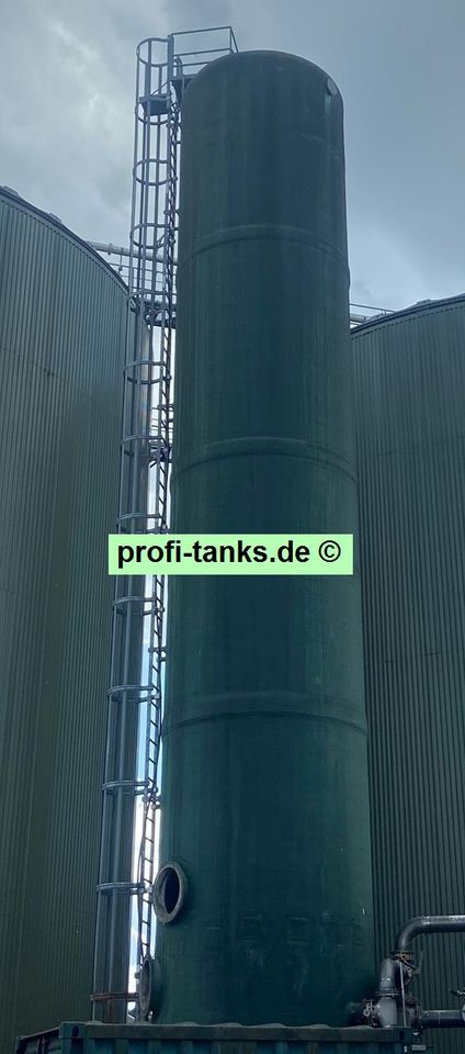 P311 gebrauchter GF-UP-Tank 110.000 L Silo m. Chemieschutzschicht in Hillesheim (Eifel)