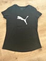 PUMA Tshirt schwarz mit weißen Logo print Bayern - Dietersburg Vorschau
