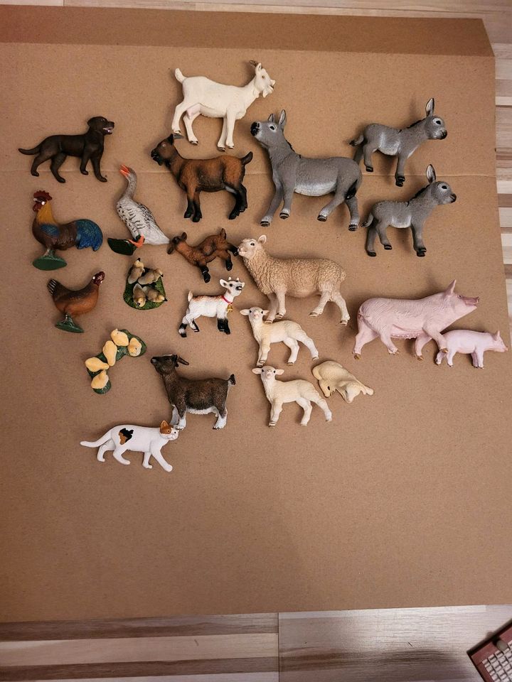 Schleich Bauernhof Tiere in Geisenheim