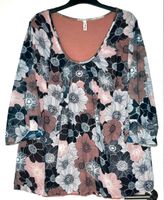 Sheego Bluse Shirt Tunika Blumen Gr. 52 / 54 Große Größen Nordrhein-Westfalen - Brakel Vorschau