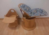 3 in 1 Designer Hochstuhl hochwertig Holz Baby Wippe Tisch Stuhl Berlin - Spandau Vorschau