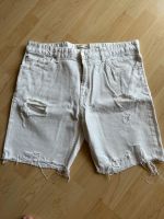 Pull&Bear gr 48 Jeans Shorts weiß Bayern - Güntersleben Vorschau