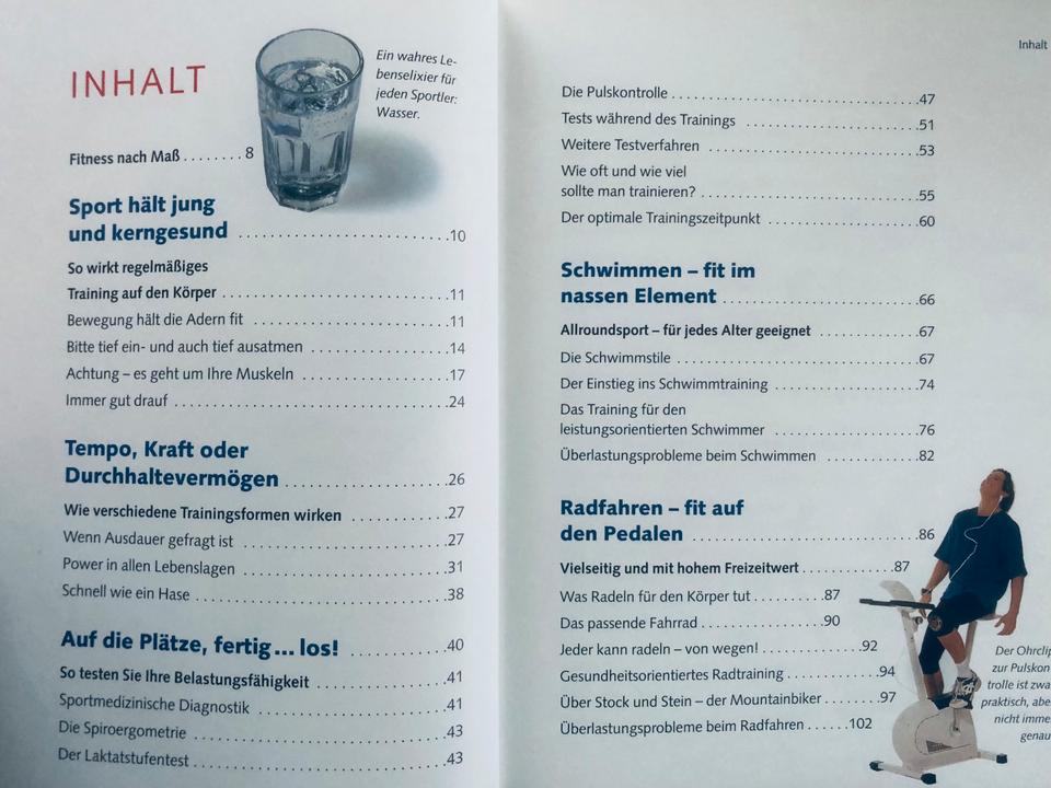 Fitness Buch „Optimal trainieren“. Fit for fun. Von Dr. Engels in Bruchköbel