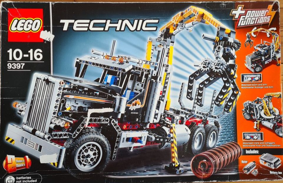 Lego Technik 9397  -  Holztransporter in Heidelberg