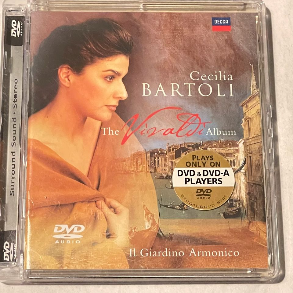 Cecilia Bartoli The Vivaldi Album DVD-Audio Multichannel in Hamburg