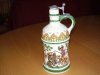 Schnapsflasche Schnapskrug aus Keramik m. Zinndeckel * Vatertag Bayern - Nordendorf Vorschau