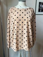 Bluse Punkte Dots L 40/42  Beige schwarz  Langarm , Zara Cardigan Köln - Nippes Vorschau