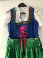 Dirndl mit Schürze und Bluse Gr.40 1x getragen Niedersachsen - Burgdorf Vorschau