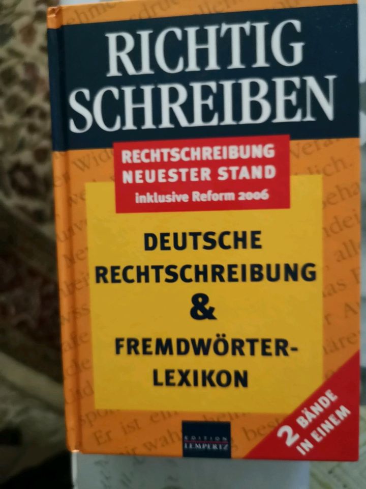 Richtig schreiben, deutsche Rechtschreibung Fremdwörter Lexikon in Essen