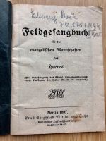 1897 Feldgesangbuch für die evangelischen Mannschaften d. Heeres Sachsen - Wilsdruff Vorschau