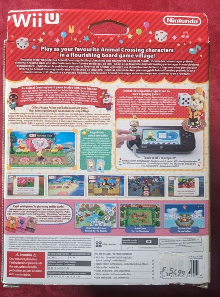 Nintendo - Animal Crossing Amiibo Festival Big Box Wii U in Freystadt