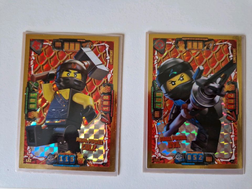 2 Ninjago Sammelkarten Mega Power in Zingst