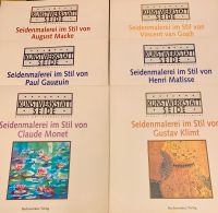 Seidenmalerei Bücher Klimt Monet Van Gogh Gaugin Matisse Buch Hessen - Sulzbach Vorschau