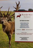 Hirsch -, Rotwild -, Wildfleisch, Braten, Keule, Steaks, Rücken, Bayern - Reichling Vorschau